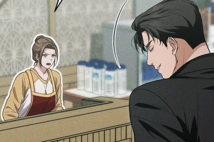 Manhwa Violet Romance capítulo 16 en español, Resulta que la persona que hizo la reserva era la persona que conoció en el mercado