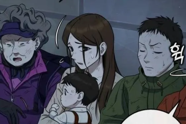 Enlance Zombie Papa Manhwa Capítulo 8 en Español Scan, caerse alguien por los pelos
