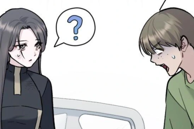 Enlace para leer el manhwa Feliz Locura capítulo 38 RAW en español, No se da cuenta de que balbucea
