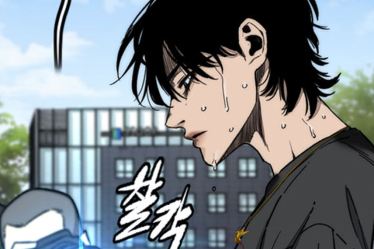 Leer el manhwa Wind Breaker capítulo 558 RAW en español, Un margen muy estrecho, lo que obligó a Sangho a aceptar la derrota